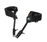 LIGIGWASH 2pcs Compound Bow Release Aids Arrow Trigger Compound Bow Release Device Black Aluminum Nylon Pu Adjustable Wrist Strap for Professional Archers and Beginners Archery Training Aid
