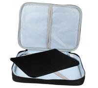 LIGIGWASH 2pcs Document Lock Bag Secure File Organizer for Important Papers Passports and Cards Travel-Friendly Storage with Lock and Stylish Design