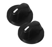 LIGIGWASH 2pcs Gas Stove Control Knobs Modern Design Replacement for Easy Installation Smooth Rotation and Flexible Control Compatible Various Stoves and Cooktops