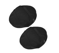 LIGIGWASH 2pcs Gong Holder Portable Instrument Protector Cymbal Bag Made of Break-resistant Waterproof Oxford Cloth with Carry Handle for Musicians and Performers, Diameter 40cm Thickness