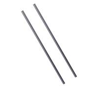 LIGIGWASH 2pcs Graphite Rod Ø8×300mm Graphite Stirring Cylinder Stick Electrode Bar Carbon Stirring Rod for Crucible Melting Refining Casting Metallurgy Machinery Electronics