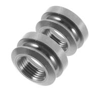 LIGIGWASH 2pcs Guitar Pickup Socket Tail Pin Cover Caps Acoustic Guitar Endpin Cap Strap Button Lock Adapter for Strap Button