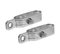 LIGIGWASH 2Pcs Heavy Duty Steel Wire Tensioner Cable Tightener for Garden Fence Rust Resistant Wire Tensioning Tool with Stable Installation and Wear Resistant Design