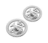 LIGIGWASH 2PCS Lawyer Brooch Silver Scale of Justice Lapel Pins for Women Legal Professionals Symbol of Fairness and Equality Alloy Accessories for Law Graduates and Judges