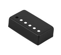 LIGIGWASH 2PCS Metal Double Coil Pickup Covers for Electric Guitars Plated Replacement for Double Coil Pickup Replacement