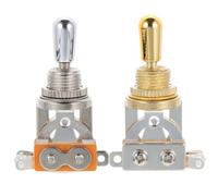 LIGIGWASH 2Pcs Metal Guitar Toggle Switch Way Selector for Electric Guitar Accessories Durable and Compact Design for Easy Tone Control and Pickup Functionality