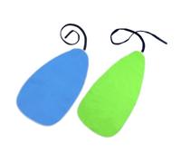 LIGIGWASH 2pcs Musical Instrument Cleaning Cloth Set for Saxophone Clarinet Piccolo Green Blue Microfiber Cleaning Tools Maintenance