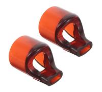 LIGIGWASH 2pcs Portable Mini Flute Mouthpiece Aid Short Flute Practice Accessory for Beginners Compact Music Instrument Mouthpiece for Easy Playing and Sound Quality