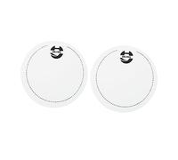 LIGIGWASH 2pcs Protective Patches for Drums Simple Practical Drum Set Reinforcement Sticker Heat Resistant