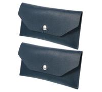 LIGIGWASH 2pcs Reusable Cash Envelope Wallet with Snap Closure Long Bill Organizer for Men and Women Stylish Portable Money Organizer for Budget Planning Travel and Receipt Storage