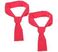 LIGIGWASH 2Pcs Reusable Chef Neckerchief for Cook Suit Accessories Comfortable Sweat-resistant Kitchen Scarf Unisex Hotel and Bakery Work Uniform Tie and Practical