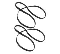 LIGIGWASH 2pcs Rubber Drive Belt 235mm x 5mm Replacement Parts for Recorders Turntables Cassette Players Flat Rubber Belt Accessories for Music Equipment Repair