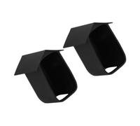 LIGIGWASH 2pcs Security Camera Covers for Protective Housing with Rainproof Scratch Resistant Silicone Shell Wide Angle Clear View for Indoor and Outdoor Use