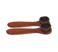 LIGIGWASH 2pcs Soft Bristle Face and Shoe Brush Multi-functional Gentle Cleaning Tool for Skin and Footwear Use for Home Travel and Office