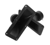 LIGIGWASH 2pcs Stage Horn Tweeter Speakers Energy Efficient Stereo Speaker Tweeters for Audio Mounting Rectangular Piezoelectric Horns for Car Home Professional Audio Systems