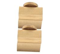 LIGIGWASH 2pcs Tiny Brass Flute Screws Small Flute Base Accessories Miniature Parts for Musical Instrument Repair Easy Installation Compatible with Various Trumpet Components