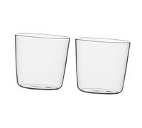 LIGIGWASH 2pcs Transparent High Borosilicate Glass Cold Drink Cups with Large Carafe Lids Reusable Kettle Lid for Home Office Bedside Use Suitable for Water Milk Juice