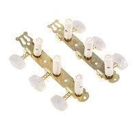 LIGIGWASH 2Pcs Wooden Guitar Tuning Pegs Machine Heads Replacement Accessories for Classical Acoustic Guitars Easy Installation Professional String Knobs