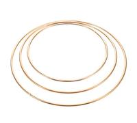 LIGIGWASH 3pcs Baroque Crown Base Iron Round Bottom Traditional DIY Headdress Making Accessories for Bridal Headpieces Stable Display Rack for Crafting