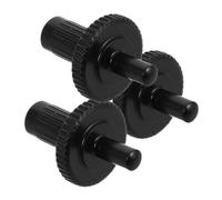 LIGIGWASH 3pcs Electric Guitar Bridge Studs Thread Tremolo Parts Replacement Screws Metal Inserts for Models Compatible with Various Electric Guitars