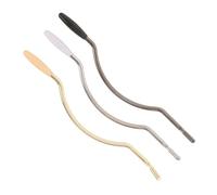 LIGIGWASH 3pcs Electric Guitar Whammy Bar Tremolo System Curved Single Tremolo Bridge Arm with Function for Dynamic Pitch Bending and String Tension Stylish Gold Silver Black Colors