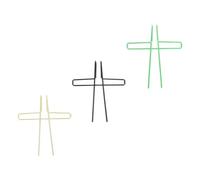 LIGIGWASH 3pcs Metal Music Book Page Holders Manual Page Fixing Clips for Music Scores Reading for Performance and Practice Random Color