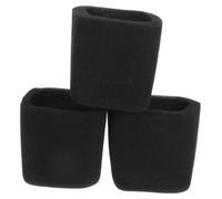 LIGIGWASH 3pcs Microphone Cover Windscreen Foam for Condenser Mics Mic Covers Protect Microphone Sponge Sound Isolation Shield