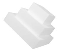 LIGIGWASH 3pcs Square Polystyrene Cake Dummies Made of White Foam, Easy to Cover and Can be Pinned, for Wedding Decorations and Practicing Cake Decorating