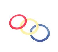 LIGIGWASH 3Pcs Violin Cello Fingering Tape Color Coded Note Labels for Beginners Lightweight Reusable String Instrument Learning Aid