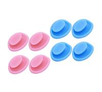 LIGIGWASH 4 Pairs Eyeglasses Nose Pads Colored Silicone Nose Pieces for Glasses Anti-slip Replacement Parts Comfortable Fit
