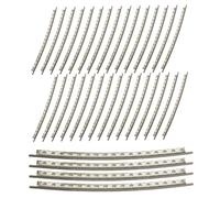 LIGIGWASH 48pcs Cupronickel Guitar Fretboard Wire Kit Thickness for Electric Guitar Bass Repair Replacement Precision Engineered Fingerboard Repair Parts for Enhanced Sound and Smooth Play