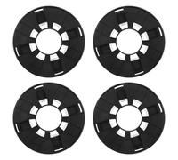 LIGIGWASH 4pcs 3D Printer Filament Reels 0.25kg Plastic Cord Spools with Hollow Design for Filament Storage and Extension Cord Management, Compatible with 3D Printing Accessories