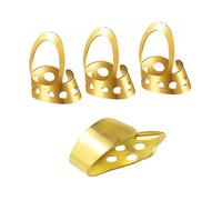 LIGIGWASH 4pcs Adjustable Thumb Pick for Banjo Ukulele Smooth Stainless Steel Finger Picks Guitar Plectrum