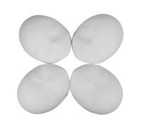 LIGIGWASH 4pcs Blank Craft Masks Full Face Lightweight DIY Paintable Masquerade Masks for Carnival Halloween Party Costume Decoration and Comfortable Fit for All Ages