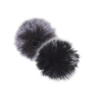 LIGIGWASH 4pcs Lavalier Microphone Windscreens Soft Furry Wind Muffs Windshield Covers for Lapel Microphones Noise Reducing Mini Windproof Pop Filter Accessories for Clear Sound in Outdoor