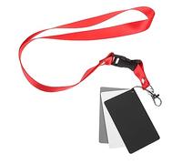 LIGIGWASH 4pcs Portable White Balance Gray Cards Waterproof Exposure Reference Cards for Photographers Photography Lighting Calibration Tool