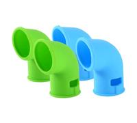LIGIGWASH 4pcs Silicone Steam Diverter Valve Pressure Cooker Accessories Heat Resistant Pressure Release Valve for Efficient Cooking Includes Green and Blue Diverters