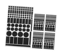 LIGIGWASH 5 Sheets Power Supply Blocking Sticker Indicator Light Sticker Light Blocking Decals LED Dimming Covers The Pet Black