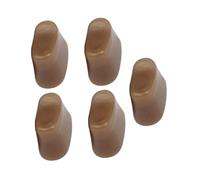 LIGIGWASH 5pcs Flute Button Mute Pads Rubber Bricks Flute Key Sound Dampening Accessories for Body and Head Joint Music Instrument Supplies