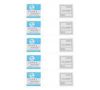 LIGIGWASH 5pcs Oral Epithelial Cells Prepared Glass Microscope Slides for Science Education for High School Biology Experiments
