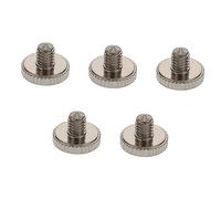 LIGIGWASH 5pcs Silver Trumpet Ring Pull Screws Durable Musical Instrument Accessories for Easy Installation and Repair Lightweight and Portable