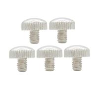 LIGIGWASH 5Pcs Trumpet Pull Ring Screws Premium Metal Replacement for Musical Instrument Maintenance Trumpet Tools Accessories Easy to Install for Players