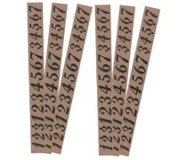 LIGIGWASH 6 Sheets Tongue Drum Note Stickers Removable Decals for Practicing Tool Interval Identification Music Learning Accessory for Students and Teachers