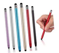 LIGIGWASH 6pcs Capacitive Stylus Pens High Sensitivity Soft Silicone Tips for Phone Tablet Touch Screens Compatible with Electronic Devices