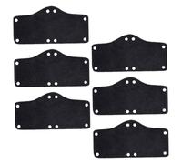 LIGIGWASH 6pcs Hard Hat Sweatband Liners for Helmets Cotton Exterior Absorbent Interior Sweat Protection Comfortable Washable Helmet Pads for Construction Workers Lightweight and Stable Fit