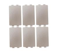 LIGIGWASH 6pcs Microwave Waveguide Cover Mica Sheet Insulation Plate High Temperature Resistant Heat Shield for Microwave Oven Repair Home Appliance Replacement