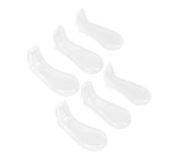 LIGIGWASH 6Pcs Plastic Piano Pedal Protective Covers Smooth Sleeve Foot Pad for Piano Pedals Anti-friction Protection Suitable for Pianists and Music Enthusiasts