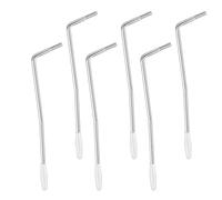 LIGIGWASH 6pcs Thread Guitar Tremolo Arm Set Precision Metal Single Bar for Electric Guitars Stable Mounting Smooth Tone Shifts Replacement Parts