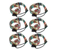 LIGIGWASH 6pcs Ukulele Strap No Drill Adjustable Crossbody Shoulder Strap Clip Ukulele Hook Neck for Daily Practice Supplies