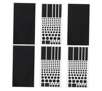 LIGIGWASH 6sheets Sun Protection Stickers LED Light Blackout Dimming Sheets for Electronics Self-adhesive Light Blocking Covers for Routers